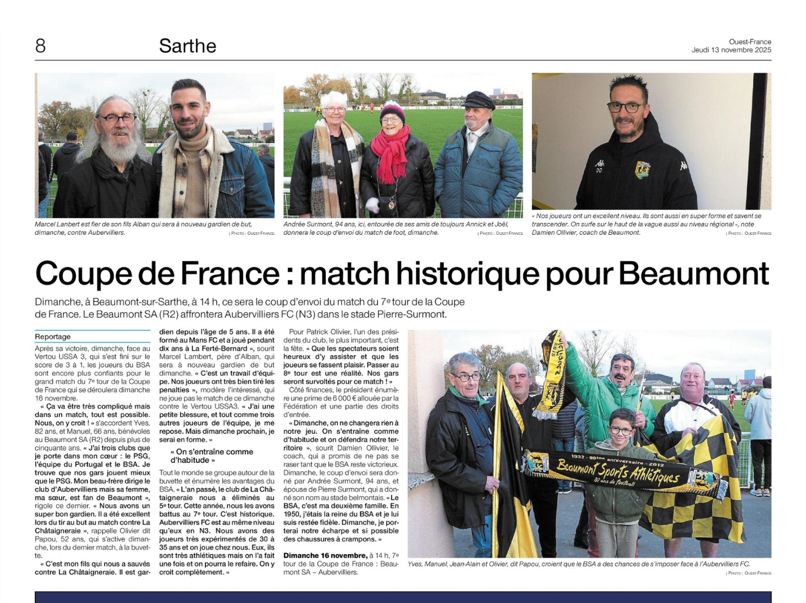 Article Ouest France