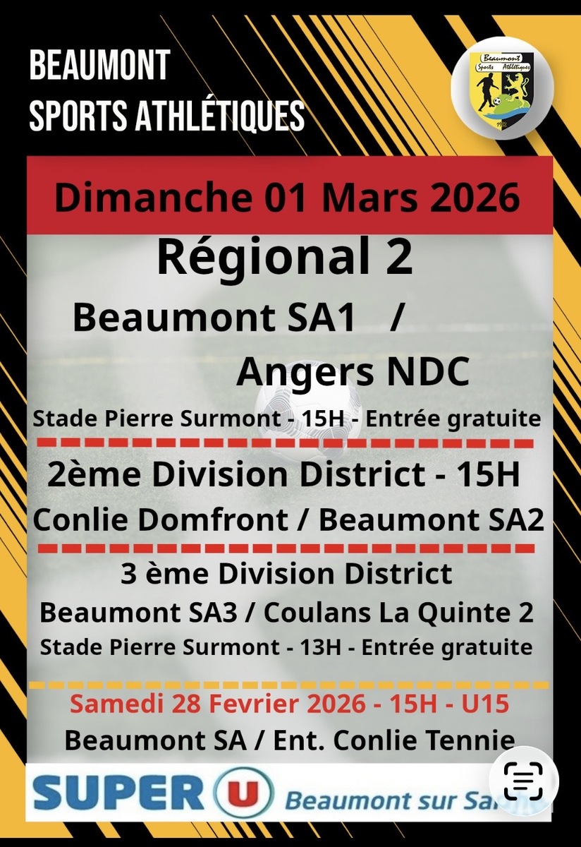 Agenda Sportif du BSA
