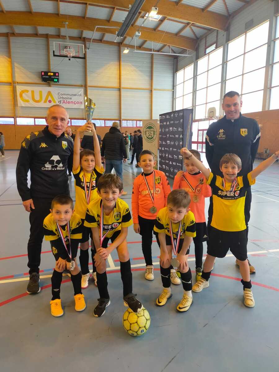 Nos U9 au tournoi Futsal d’Alençon