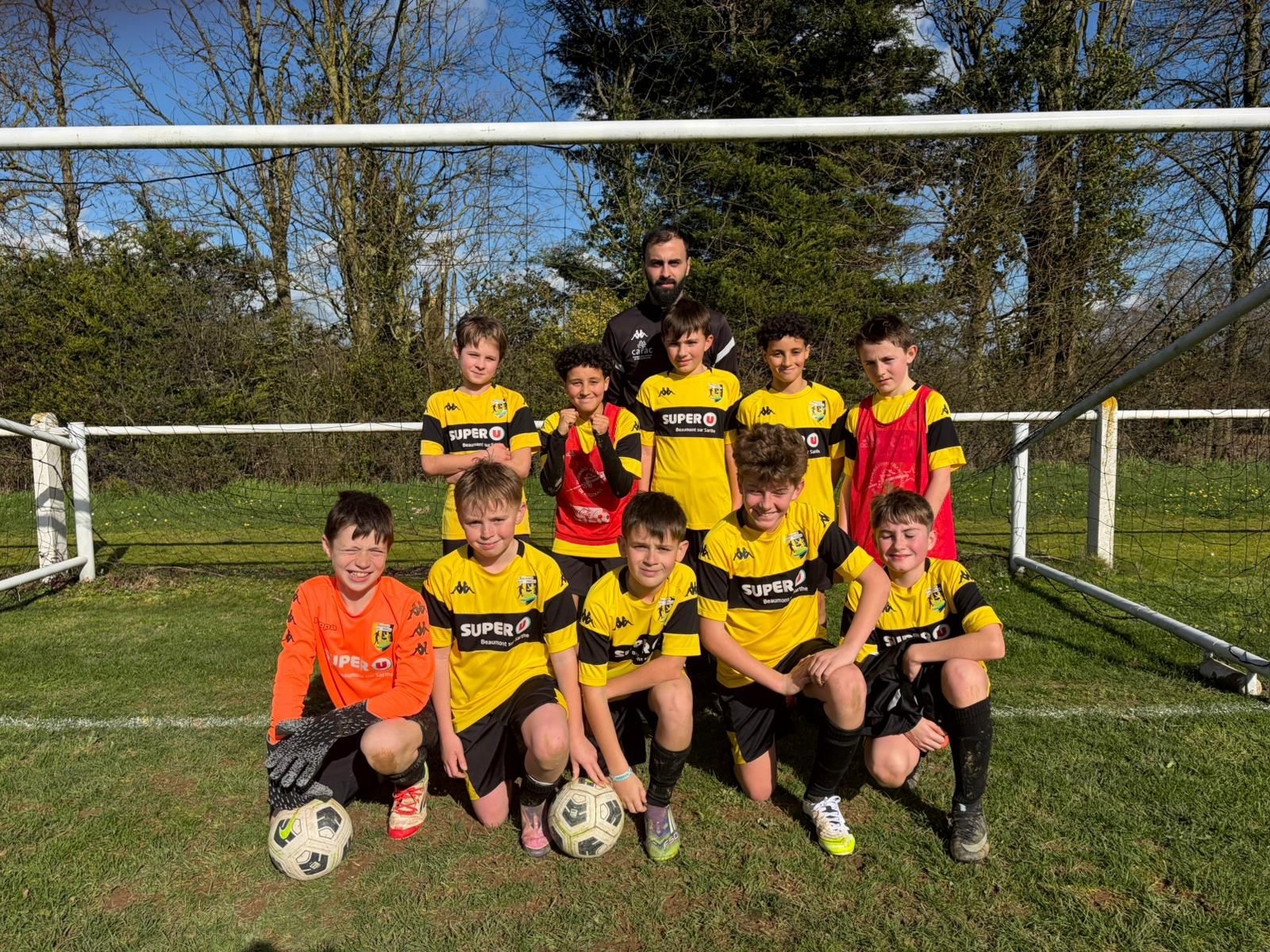 Victoire des U13A contre Pays de Sillé