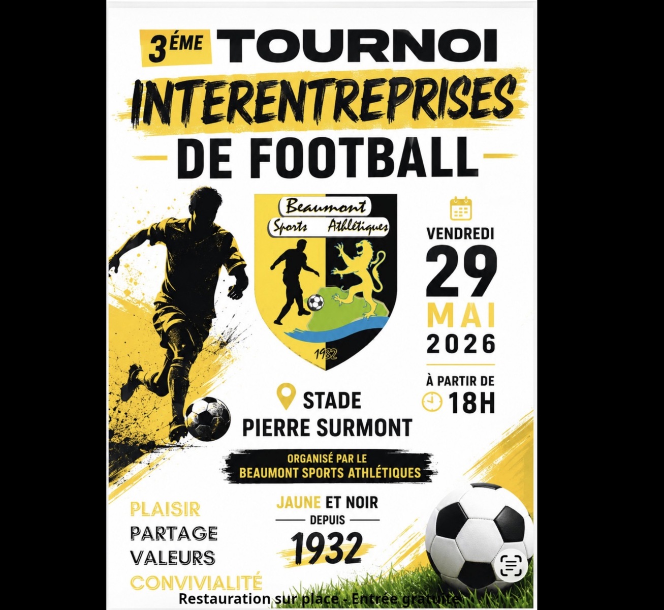 Tournoi Interentreprises du BSA