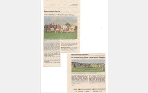 Articles parus dans les journaux