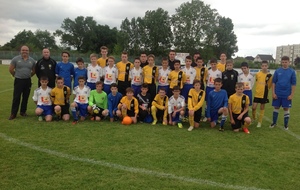 Les U13 du Beaumont SA ont reçu les U13 de Pouzauges.