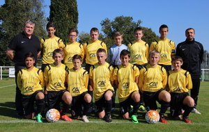 1ère victoire des U15 