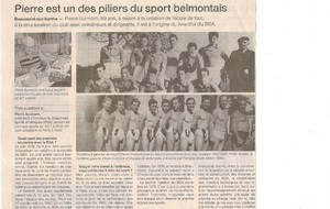 Pierre Surmont en une du Ouest France