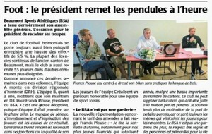 Article Le Maine Libre