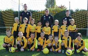 U7 à l'entraînement