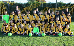 U11 à l'entraînement
