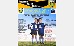 Portes ouvertes de l'école de football