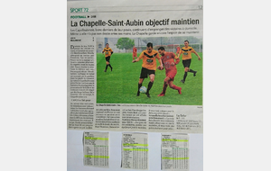 Résultats du Week-End