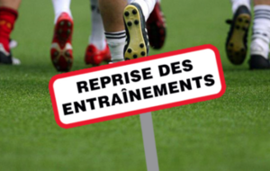 Reprise des entraînements jeunes 2018-2019