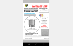 Super Loto : Samedi 2 Mars 2019