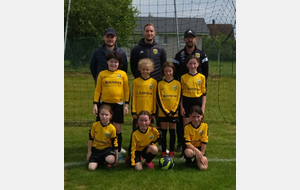 U10F au tournoi 100% féminin du FC La Bazoge