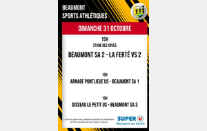 Agenda Sportif du Beaumont SA