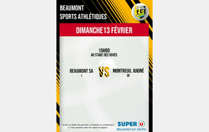 Match de championnat de Régional 3 qui avait été reporté.