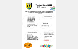 Loto du 1er avril 2022