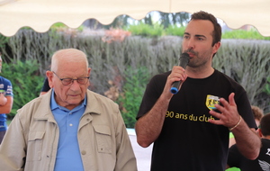 Reception des élus lors du tournoi des familles