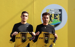 Deux nouvelles recrues s' engagent avec le Beaumont SA.