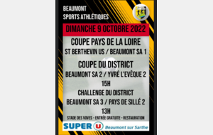 Agenda Sportif du Beaumont SA