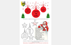 Loto de Noël vendredi 9 décembre 2022