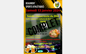 Soirée choucroute complète