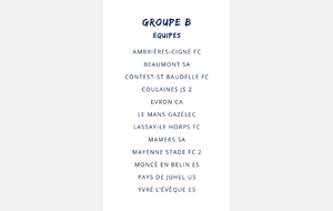 Groupe B Régional 3