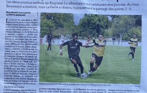 Article Le Maine Libre du jour