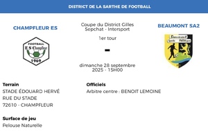 Coupe du District de la Sarthe