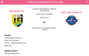 5ème tour de la Coupe de France