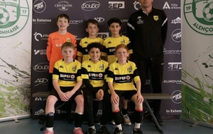 U13 au tournoi Futsal d’Alençon