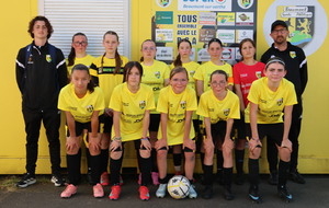 16 équipes du 1er tournoi féminin U15