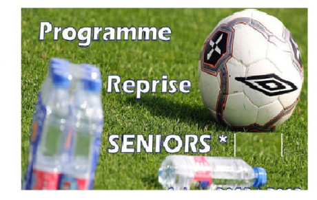 Planning reprise séniors