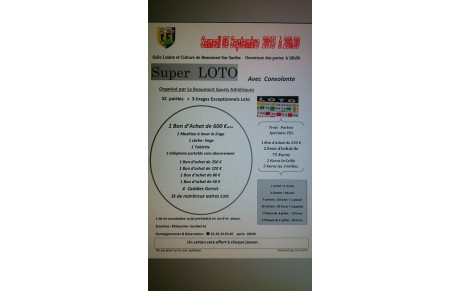 Super LOTO du Beaumont SA