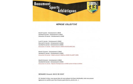 Reprise Trève Hivernale