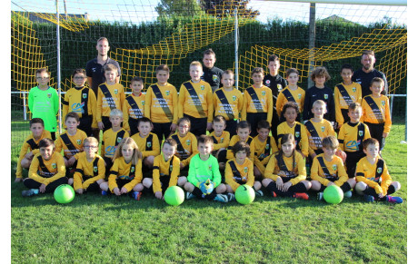 U11 à l'entraînement