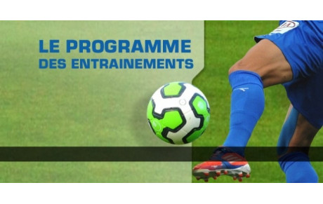 Fin des entraînements jeunes