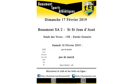 Dimanche 17 février 2019