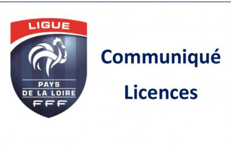 Renouvellement licences saison 2020/2021