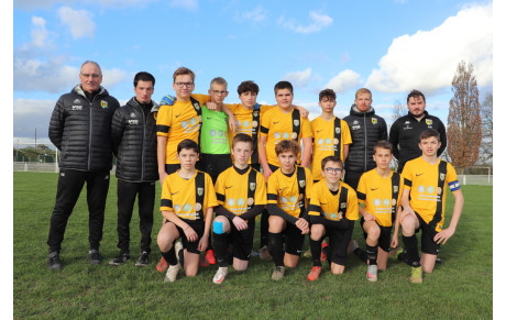 Qualification des U15 en coupe