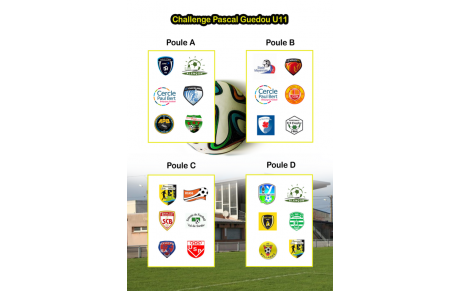 Tirage au sort tournoi U11