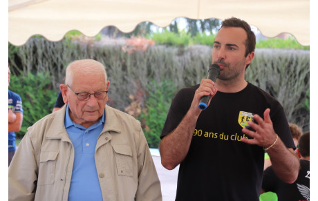 Reception des élus lors du tournoi des familles