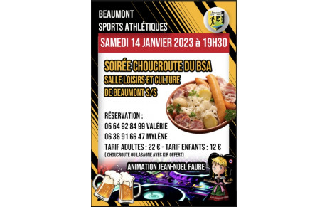 Choucroute du BSA