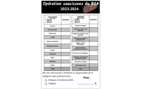 Liste des victuailles 