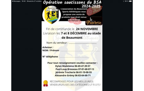 Opération saucissons