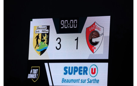 Résultats des équipes séniors