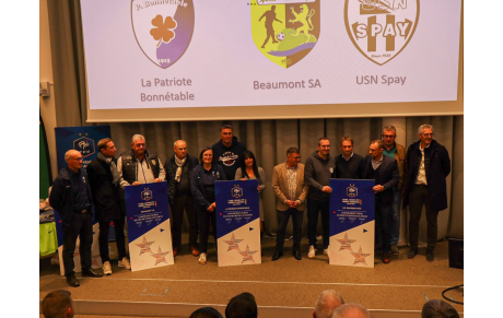 Remise du label école de foot 