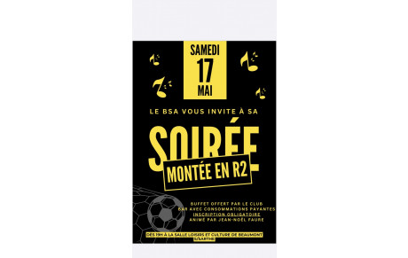 Soirée montée en R2