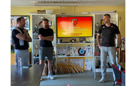 Grégory Cerdan à la rencontre des éducateurs 