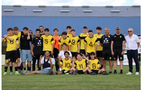 Qualification de nos U18 en 1/4 de finale de Coupe du district