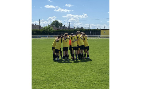 Qualification de nos U15 en 1/4 de finale du challenge district